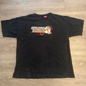 2005 Inuyasha Sesshomaru Anime Graphic Tee Large Black Vintage Rumiko Takahashi
